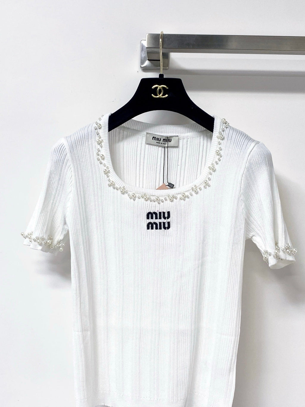 MIUMIU 26S SHORT SLEEVE T-SHIRT 1244