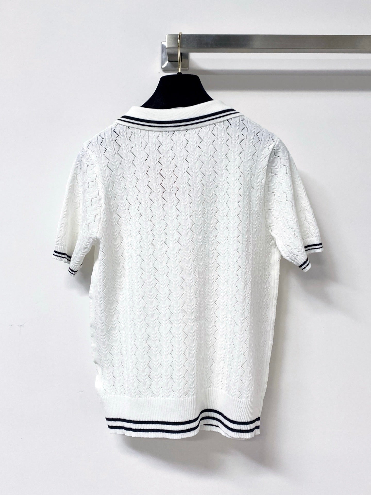 MIUMIU 26S KNIT POLO TOP 1247