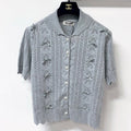 MIUMIU 26S KNIT CARDIGAN TOP 1250