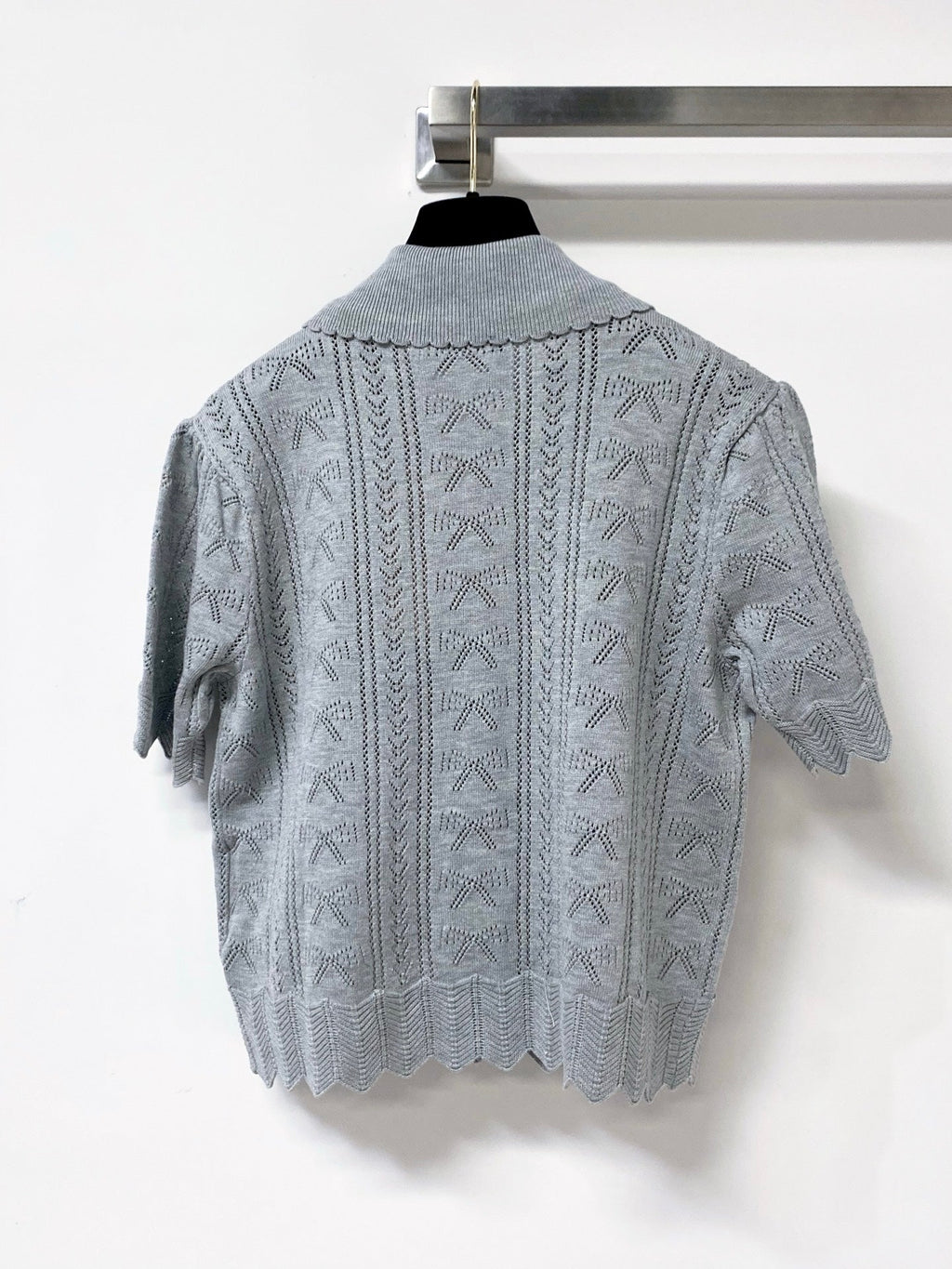 MIUMIU 26S KNIT CARDIGAN TOP 1250
