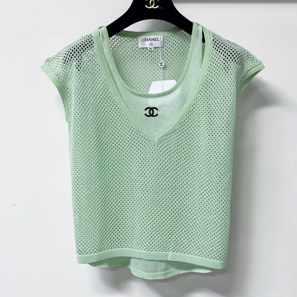 CHANEL 26S KNIT TANK TOP STYLE 1262