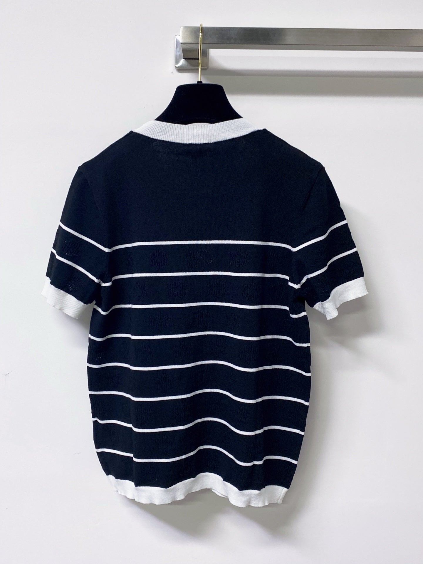 CHANEL 26S SHORT SLEEVE KNIT T-SHIRT STYLE 1267