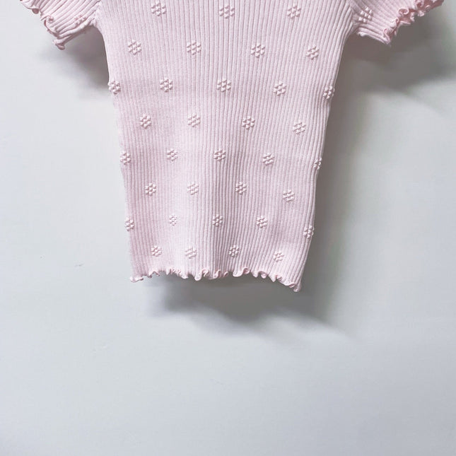 CHANEL 26S KNIT SHORT SLEEVE TOP STYLE 1270