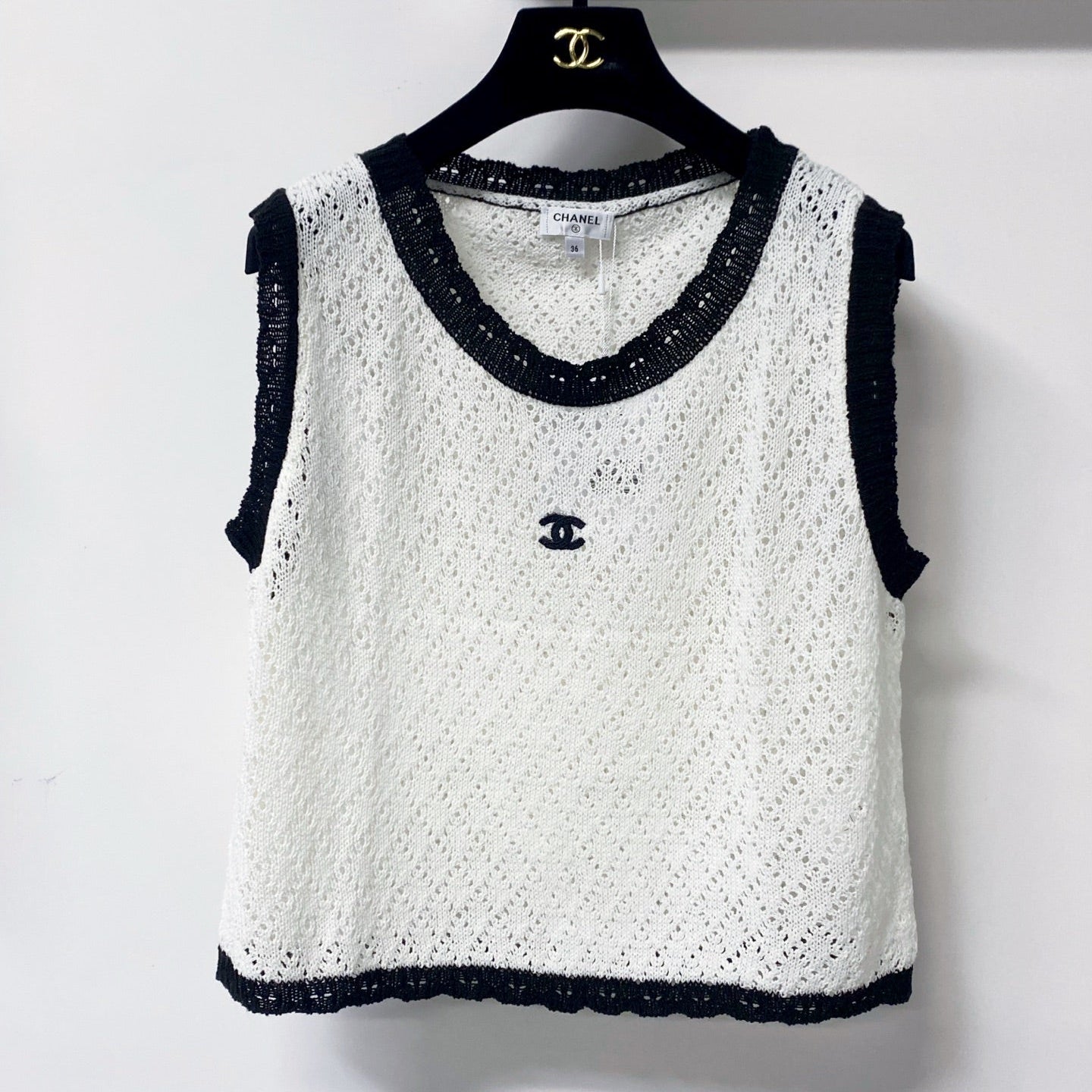 CHANEL 26S KNIT TANK TOP STYLE 1237