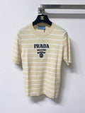 PRADA 26S SHORT-SLEEVE KNIT T-SHIRT 1013