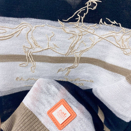HERMES 26S SHORT-SLEEVE KNIT TOP 683