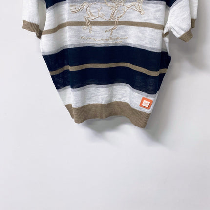 HERMES 26S SHORT-SLEEVE KNIT TOP 683
