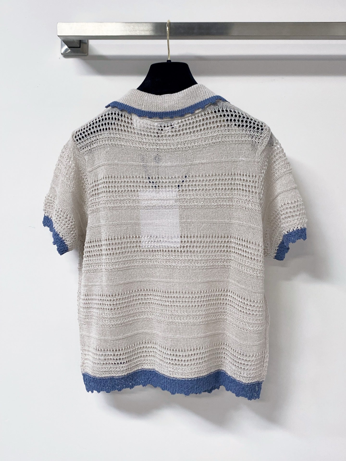 CHANEL 26S SHORT-SLEEVE KNIT TOP 1464