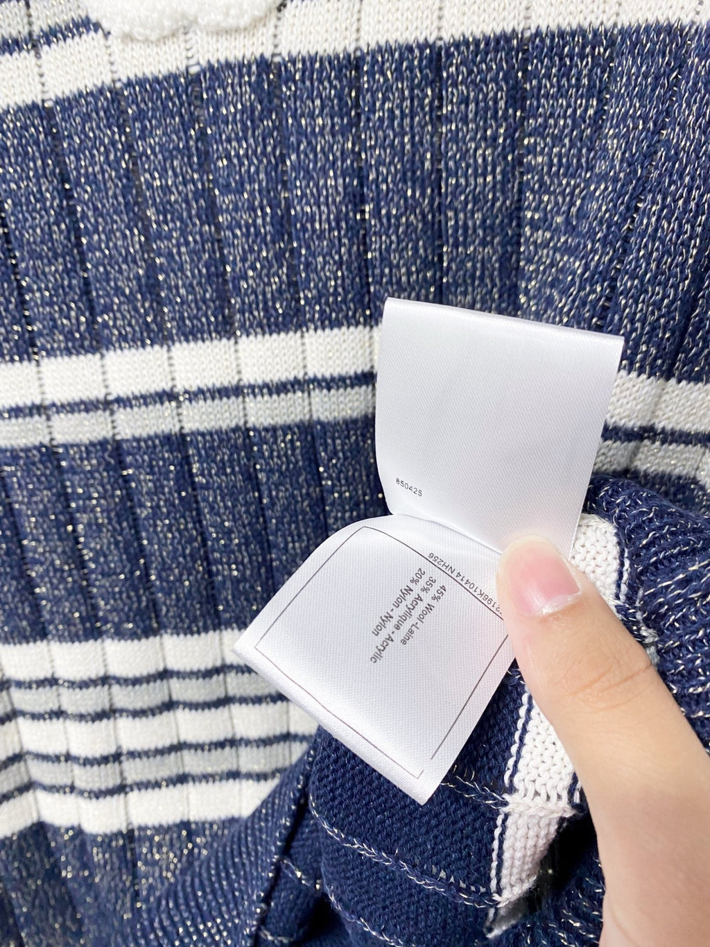 CHANEL 26S SLEEVELESS KNIT TOP 1398