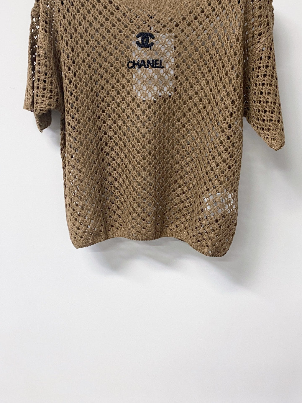 CHANEL 26S SHORT-SLEEVE KNIT TOP 1307