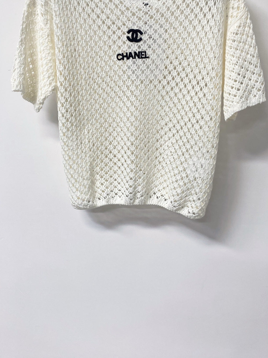 CHANEL 26S SHORT-SLEEVE KNIT TOP 1306