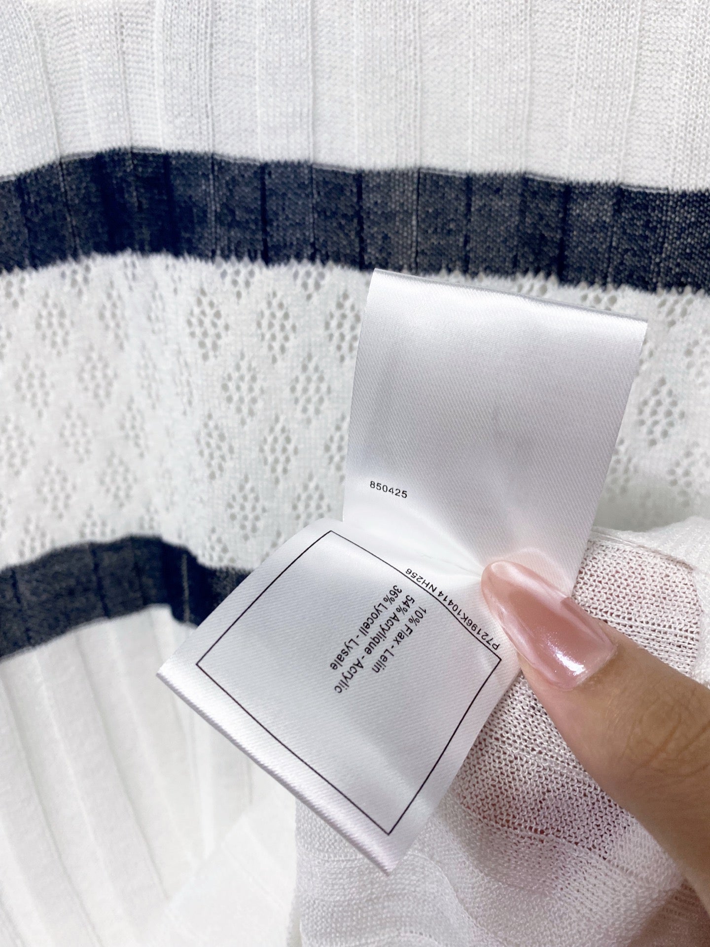 CHANEL 26S SHORT-SLEEVE KNIT POLO 1308