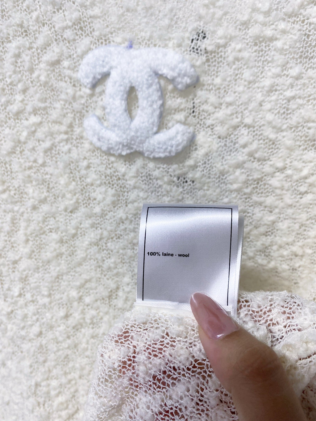 CHANEL 26S BOUCLE KNIT SWEATER 1290