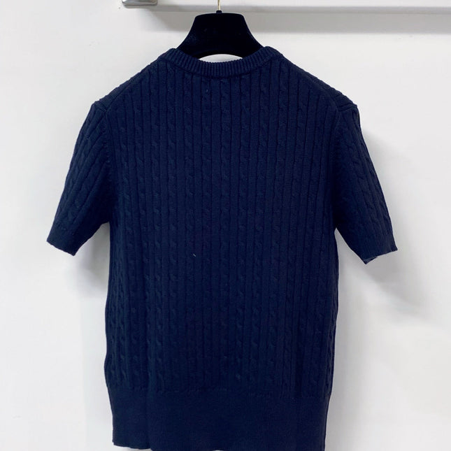 RALPH LAUREN 26S SHORT SLEEVE KNIT SWEATER 328