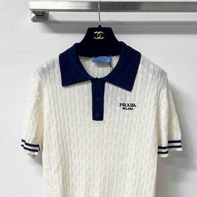 PRADA 26S KNIT POLO SHIRT 1177