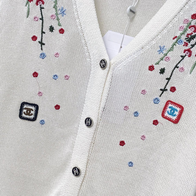 CHANEL 26S SHORT SLEEVE KNIT CARDIGAN1649