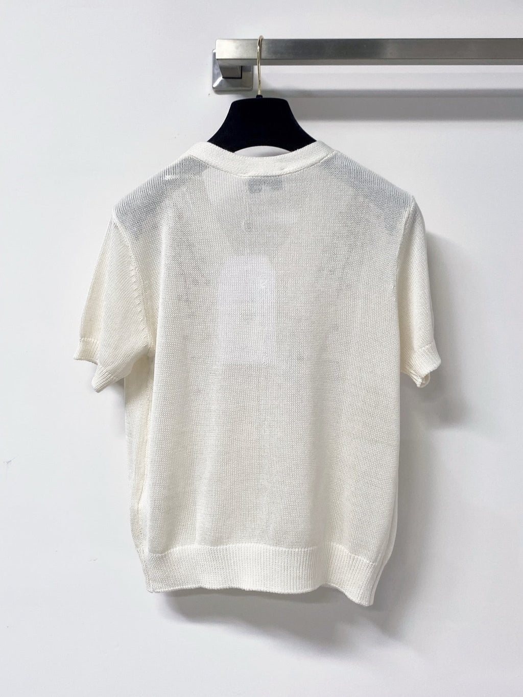 26S SHORT SLEEVE KNIT CARDIGAN1649