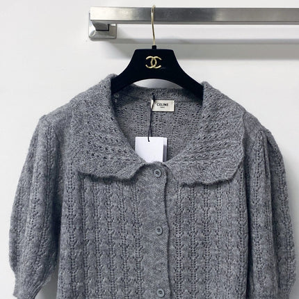 CELINE 26S SHORT-SLEEVE KNIT POLO 525