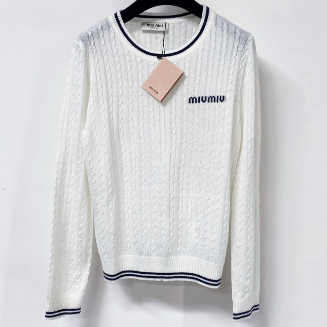 MIUMIU 26S CREWNECK SWEATER 1342
