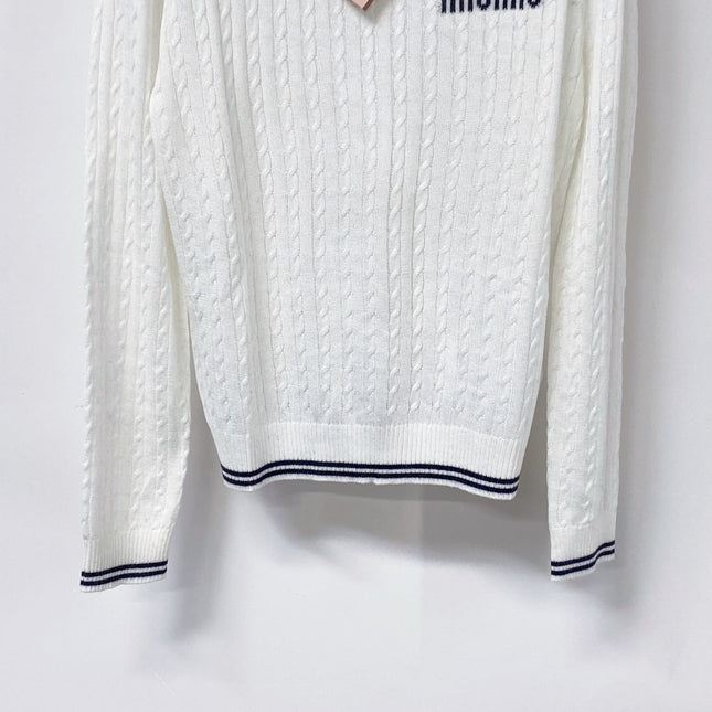 MIUMIU 26S CREWNECK SWEATER 1342