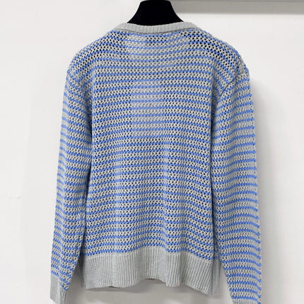 CHANEL 26S CREWNECK KNIT CARDIGAN 1508