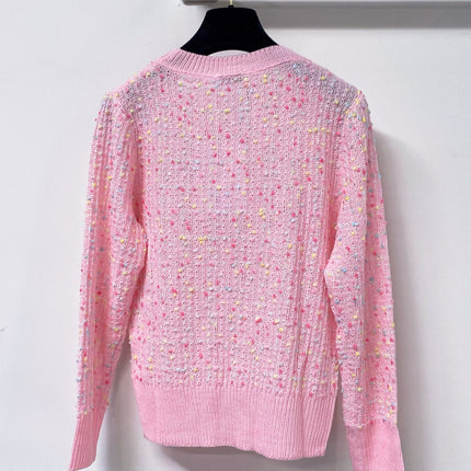 CHANEL 26S CREWNECK KNIT SWEATER 1501