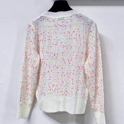CHANEL 26S CREWNECK KNIT SWEATER 1500
