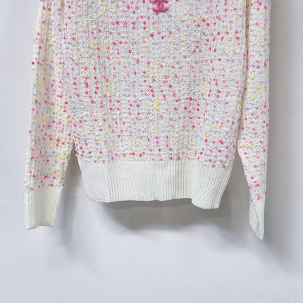 CHANEL 26S CREWNECK KNIT SWEATER 1500