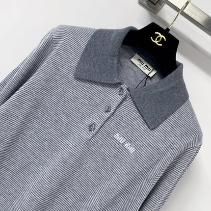 MIUMIU 26S POLO SWEATER 1351