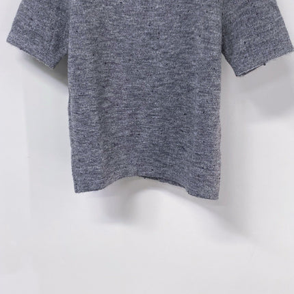 CHANEL 26S SHORT SLEEVE CREWNECK KNIT SWEATER 1506