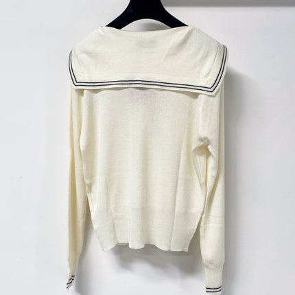 MIUMIU 26S V-NECK KNIT SWEATER 1303