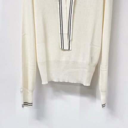 MIUMIU 26S V-NECK KNIT SWEATER 1303