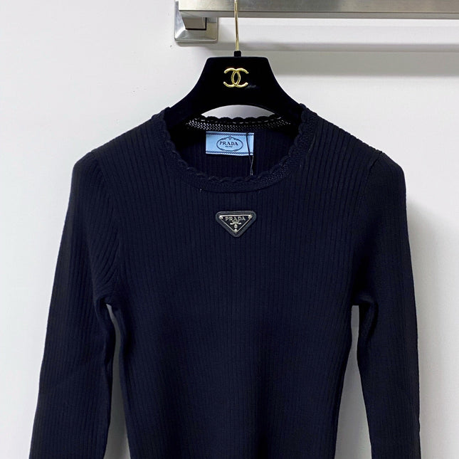PRADA 26S LONG-SLEEVE TOP 1137