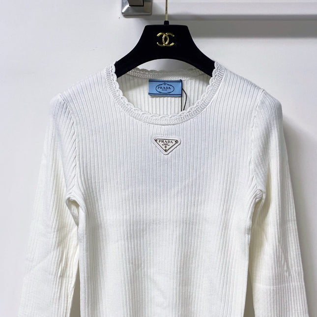 PRADA 26S LONG-SLEEVE TOP 1136