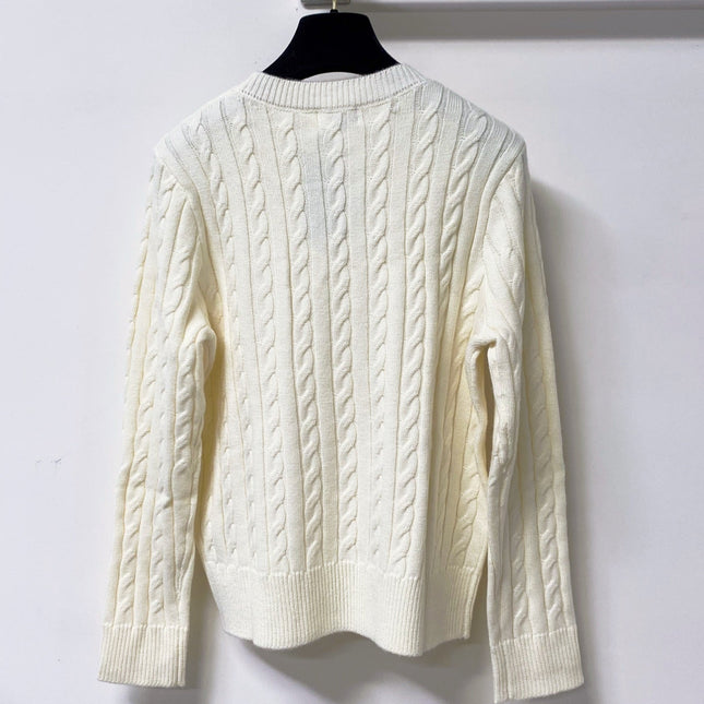 RALPH LAUREN 26S CREW-NECK CABLE-KNIT SWEATER 724