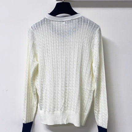 RALPH LAUREN 26S CREW-NECK CABLE-KNIT SWEATER 652