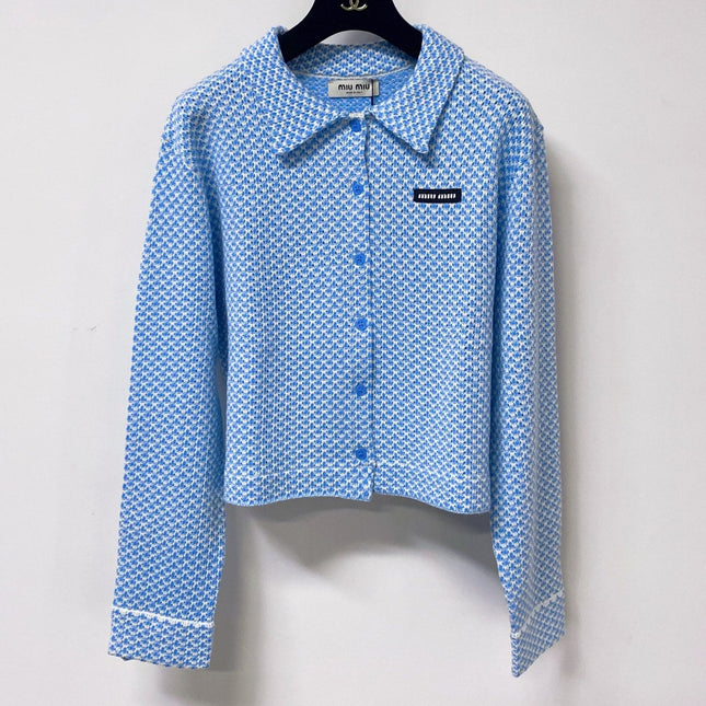 MIUMIU 26S KNIT CARDIGAN 1586