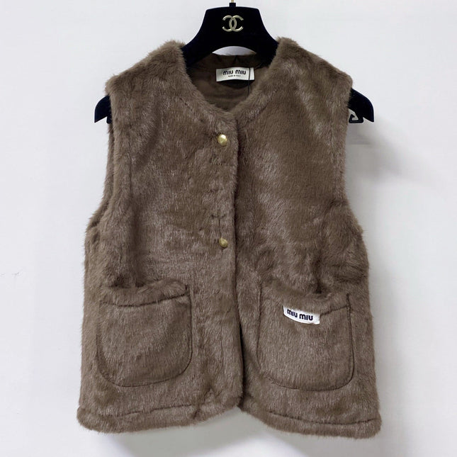 MIUMIU 26S FUR VEST 1485