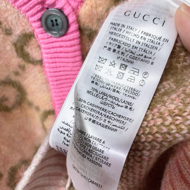 GUCCI 26S V-NECK KNIT CARDIGAN 573