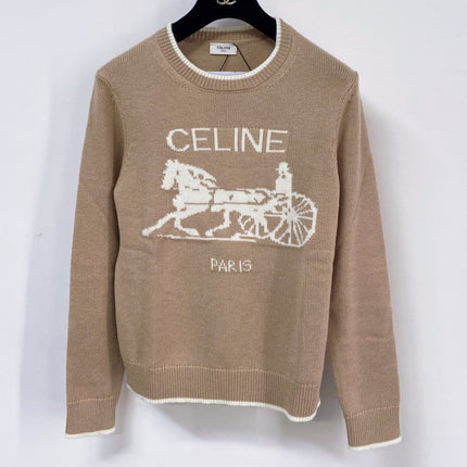 CELINE 26S CREWNECK KNIT SWEATER 611