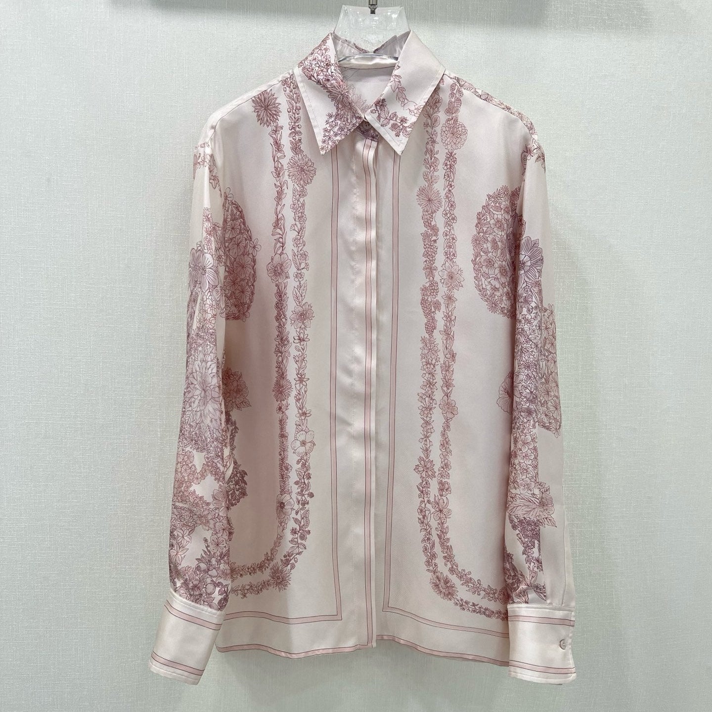 HM PRINTED SILK SHIRT 269262