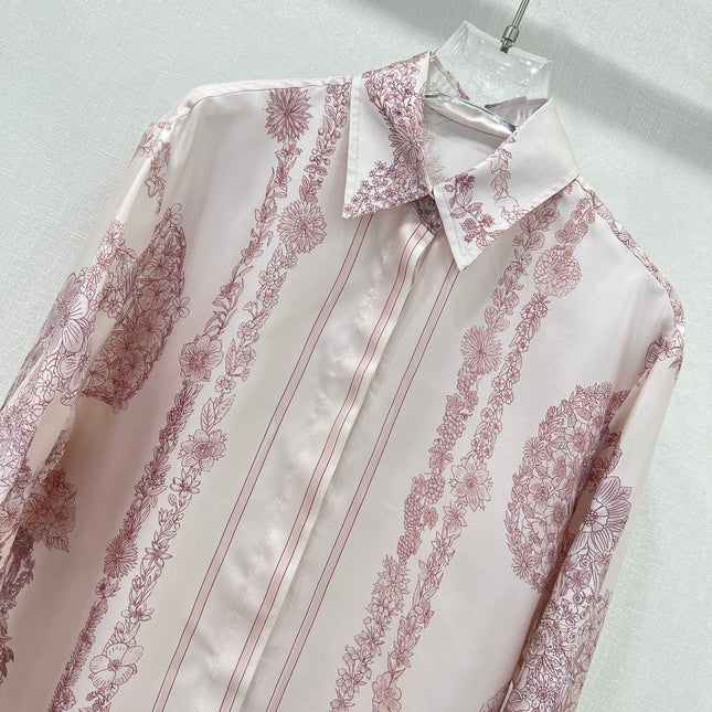 HM PRINTED SILK SHIRT 269262