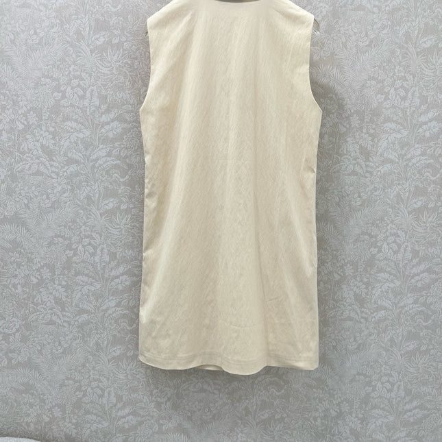 PRADA SLEEVELESS DRESS WITH ZIPPER DETAIL 269153