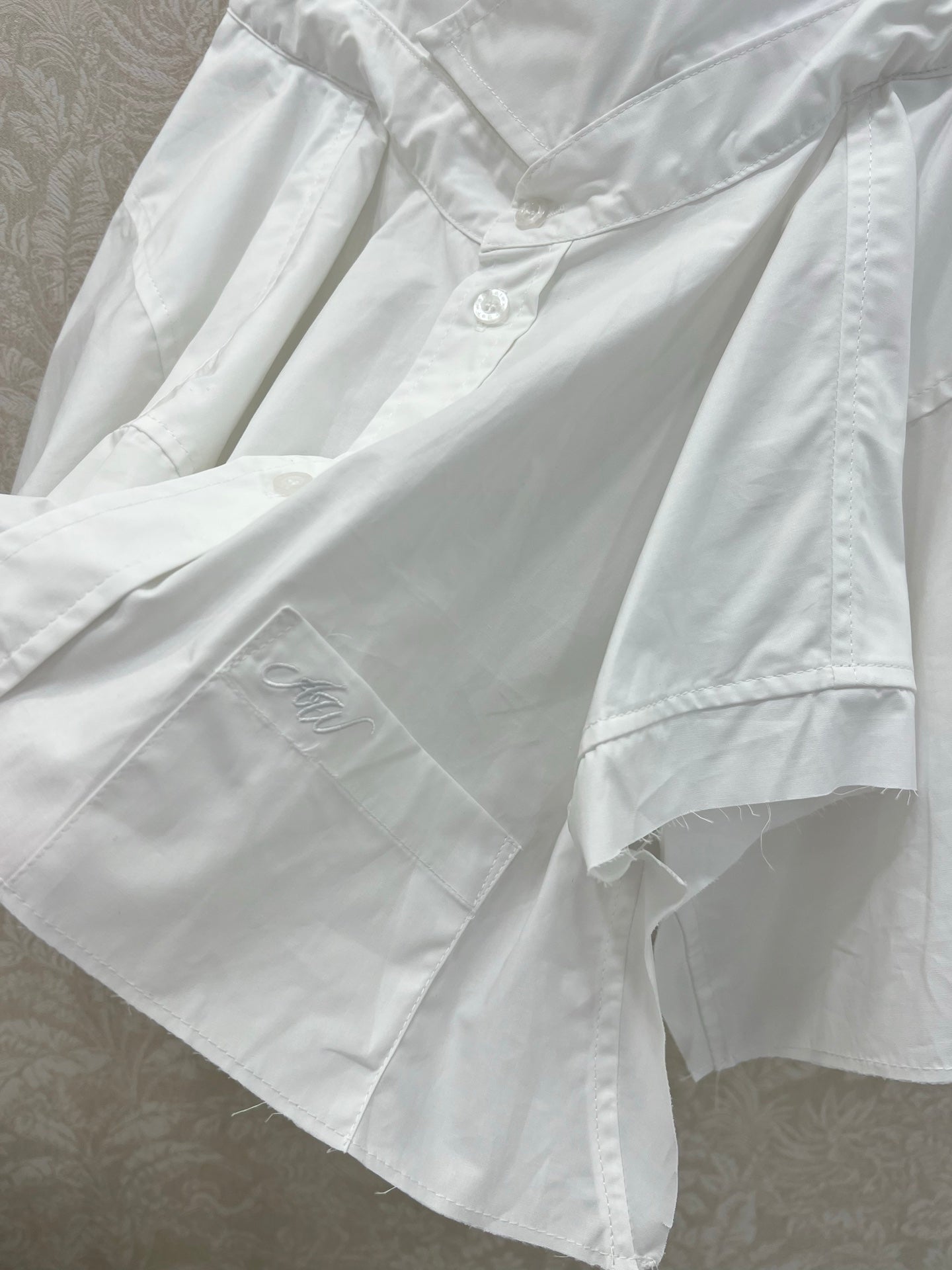ALEXANDER WANG UNIQUE DESIGN SHIRT DRESS 272255