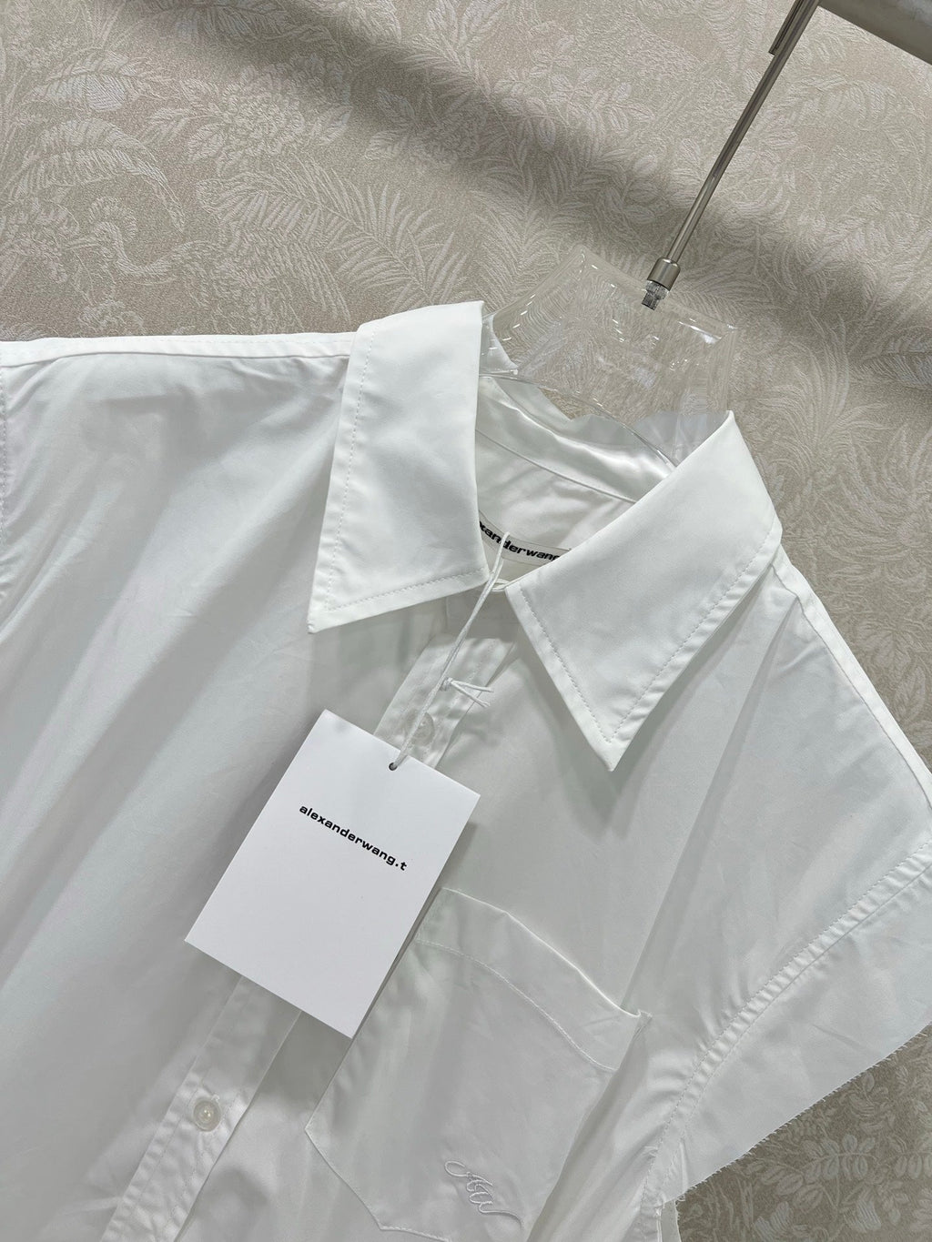ALEXANDER WANG UNIQUE DESIGN SHIRT DRESS 272255
