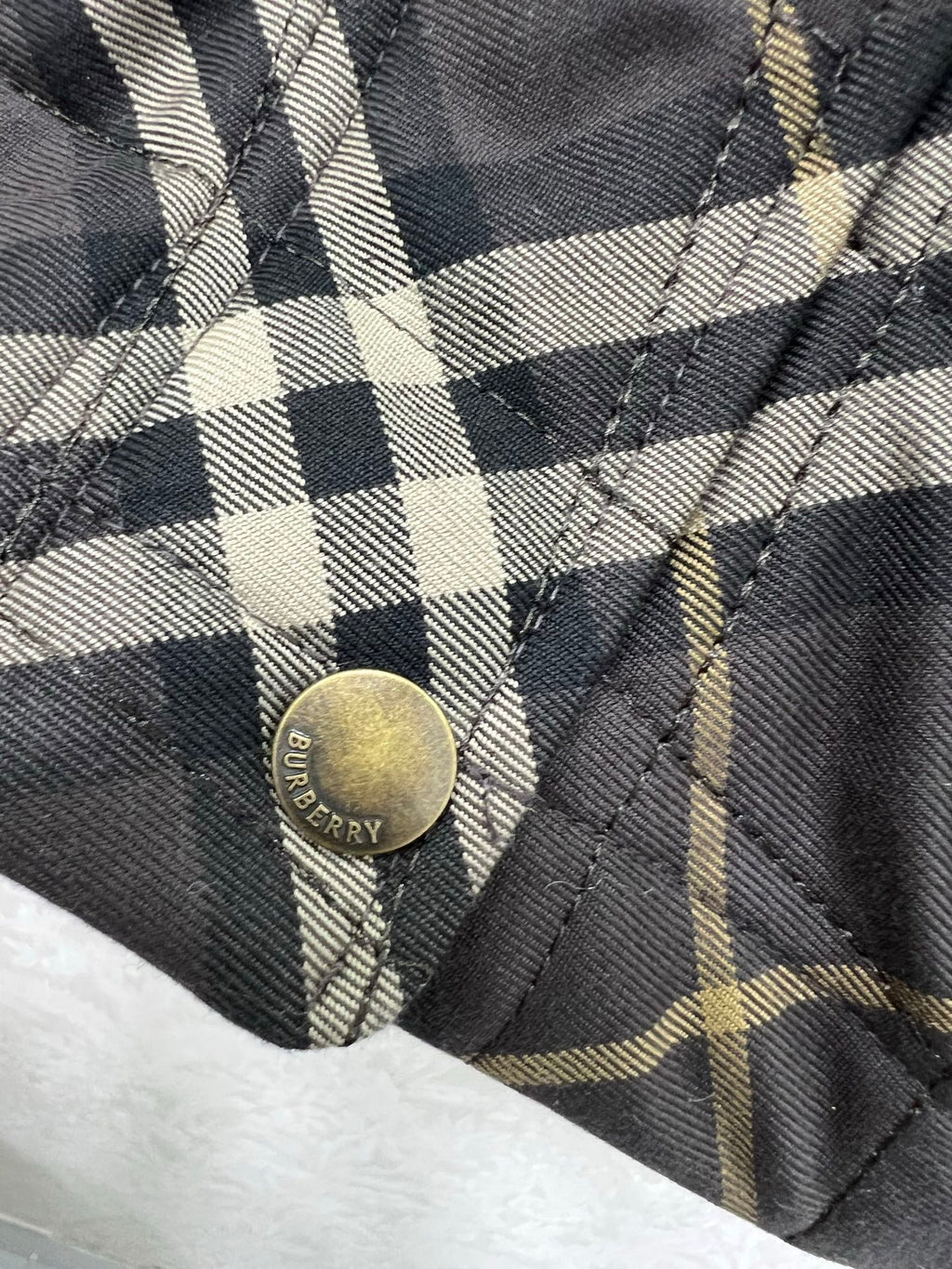 BURBERRY 25S COTTON PLAID JACKET 131
