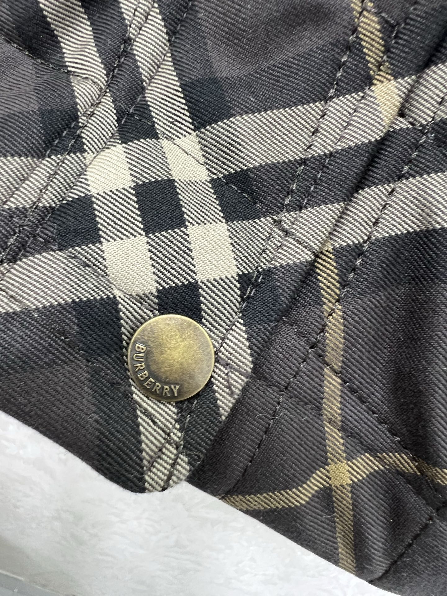 BURBERRY 25S COTTON PLAID JACKET 131