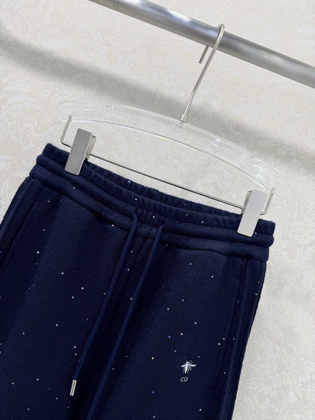 DIOR 25S SEQUIN WIDE-LEG PANTS 643