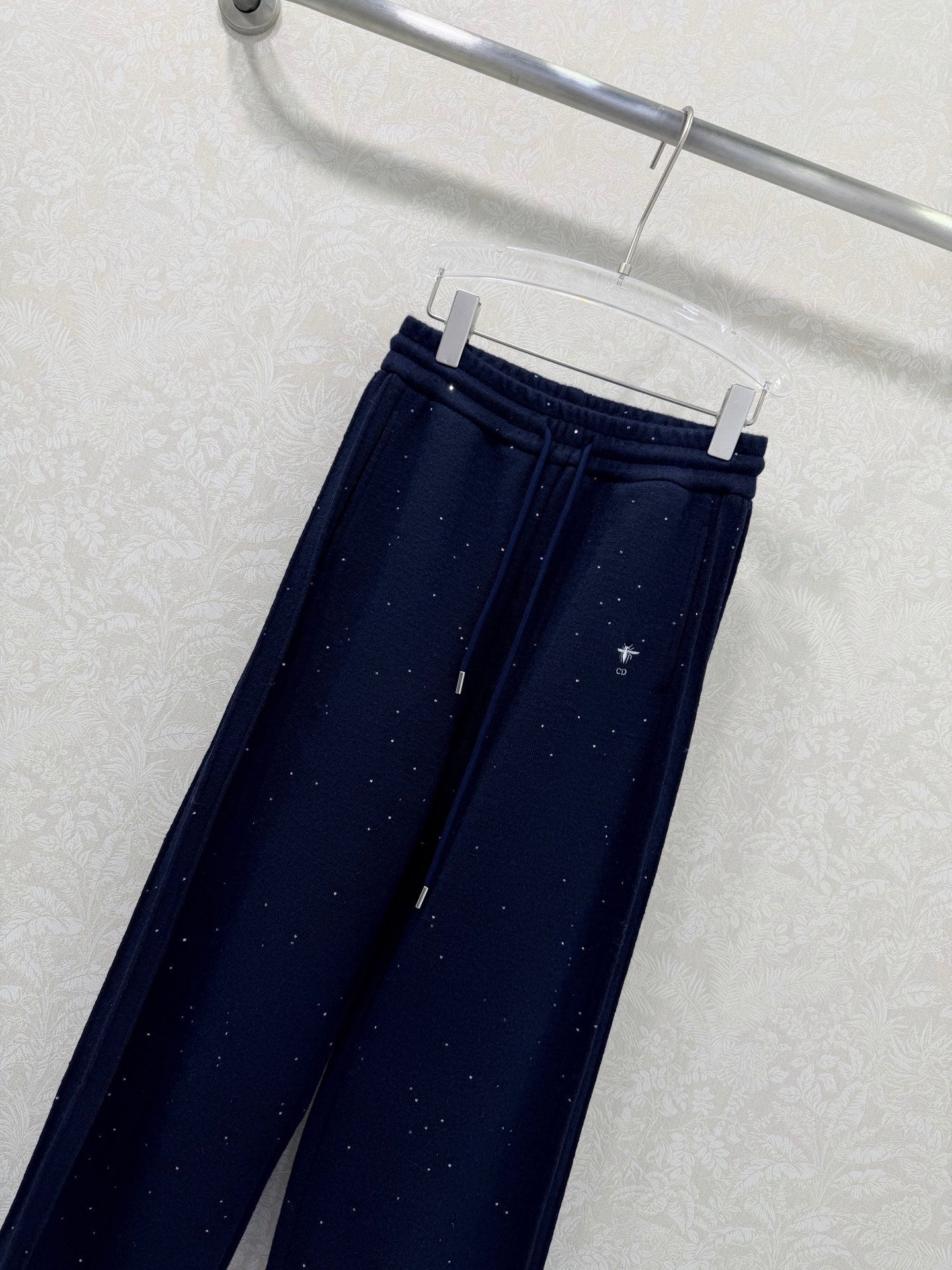 DIOR 25S SEQUIN WIDE-LEG PANTS 643