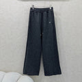 DIOR 25S SEQUIN WIDE-LEG PANTS 644